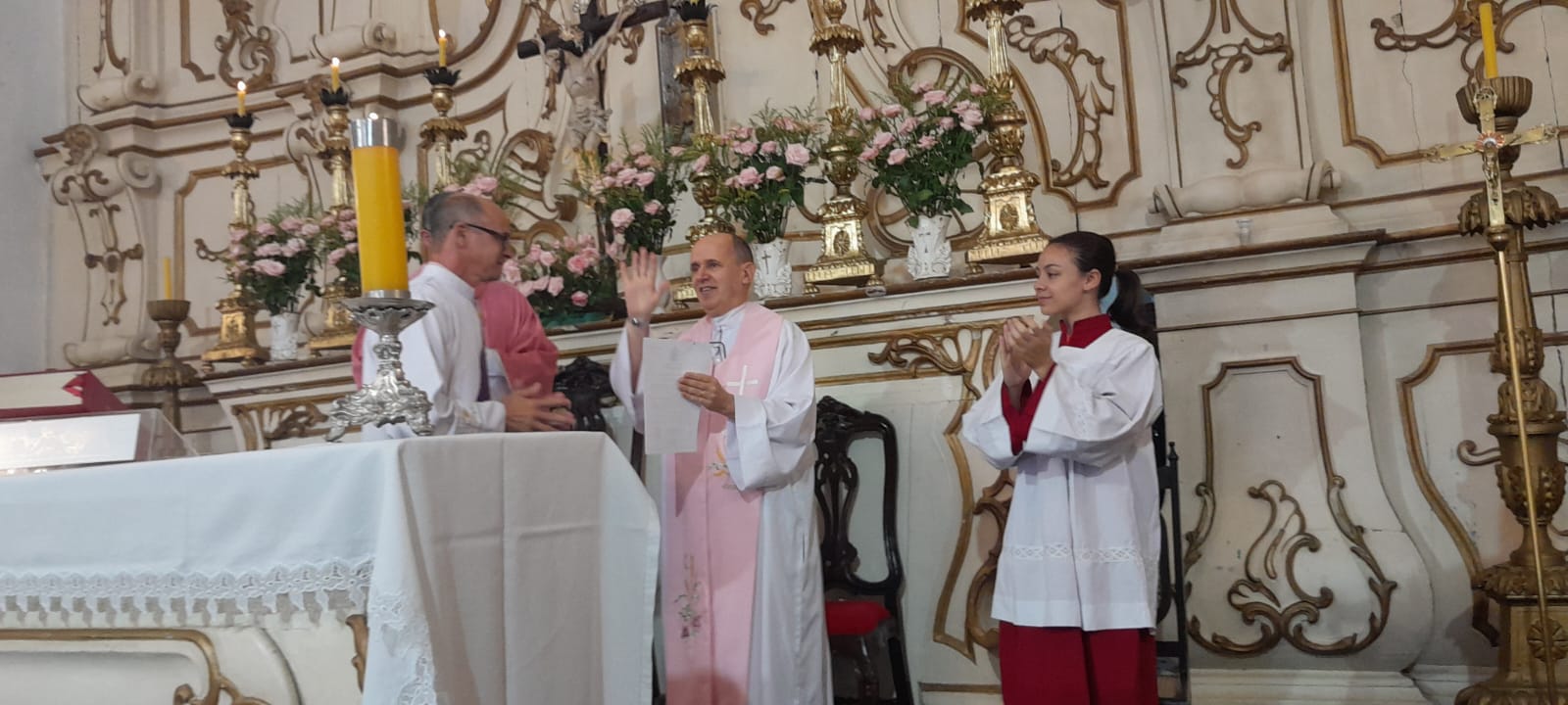 Padre Túlio é acolhido como Vigário Paroquial na Paróquia Nossa Senhora