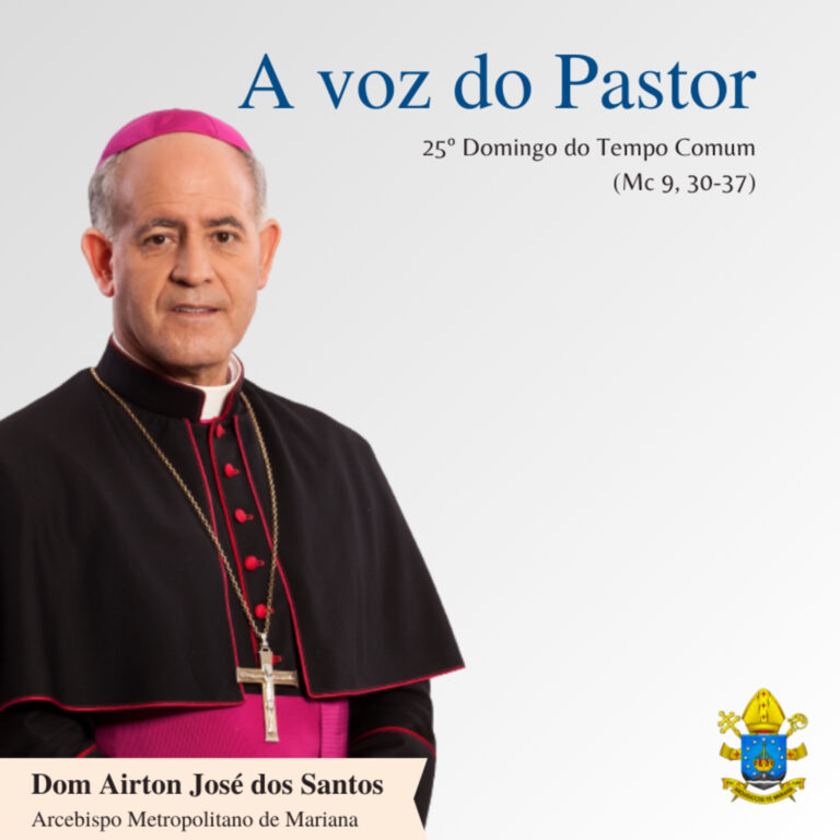 A voz do Pastor – 25º Domingo do Tempo Comum